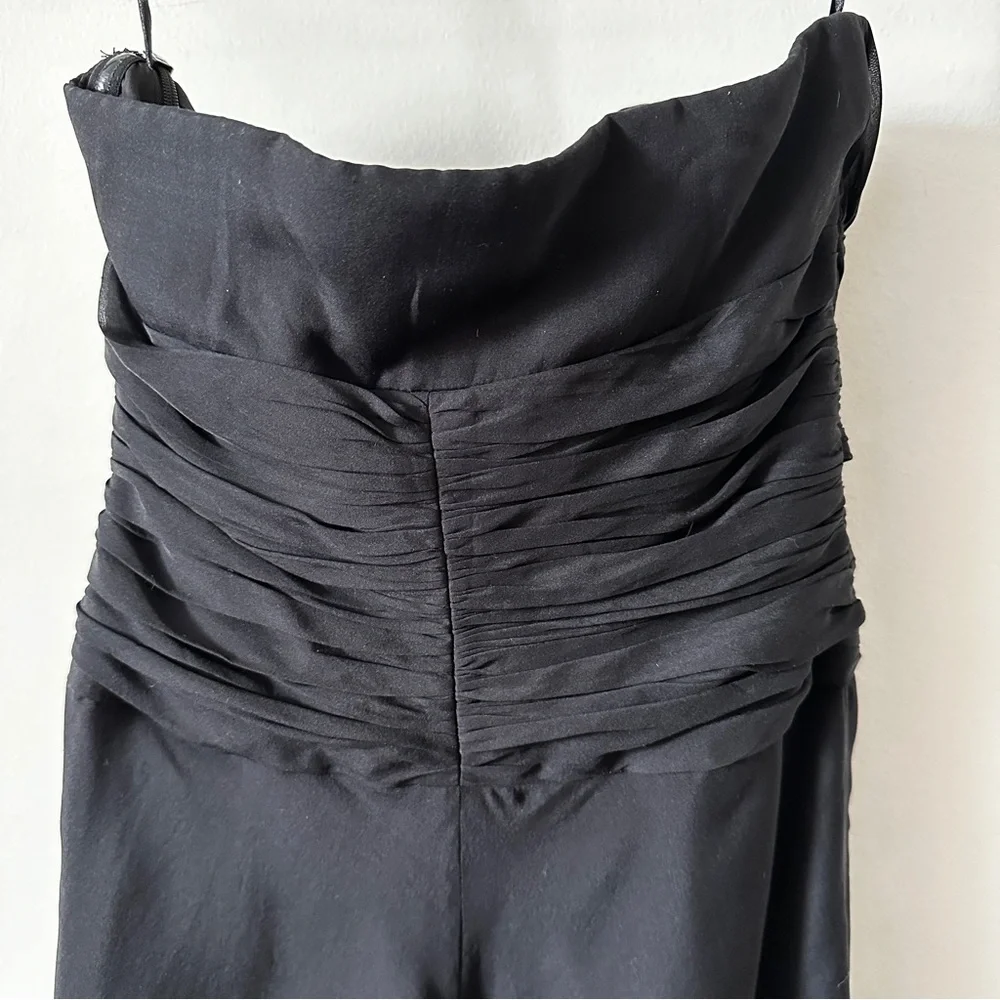 WHBM | Women’s Strapless Silk Little Black Dress size 00